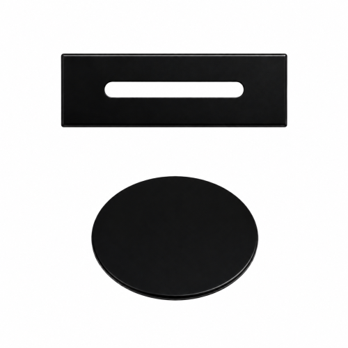 Balneo Pokrywka korka wanny + przelew - BLACK. J1010031010-1  BudoHurt.com.png