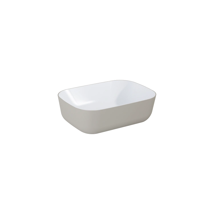 Elita Umywalka nablatowa Reni Bicolor 46x33 Ceram White HG Połysk Fume Matt. RE040460896140 BudoHurt.com Łódź.png