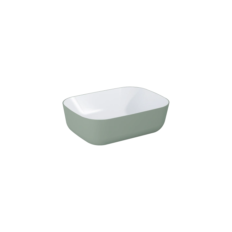 Elita UMYWALKA RENI BICOLOR 46x33, CERAM WHITE HG SAGE MATT. RE040460890890 BudoHurt.com Łódź.png