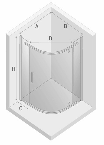 New Trendy Kabina prysznicowa NEW KOMFORT BLACK k0468 rys. BudoHurt.com Łódź.jpg