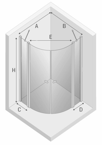 New Trendy K-0199 Kabina prysznicowa K-0538 rys. BudoHurt.com Łódź.jpg