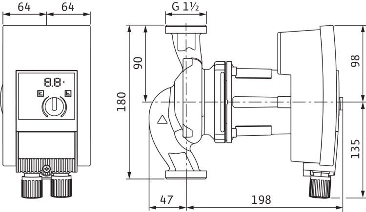 Wilo Yonos MAXO 25 0,5-12 rys.  BudoHurt.com Łódź.jpg