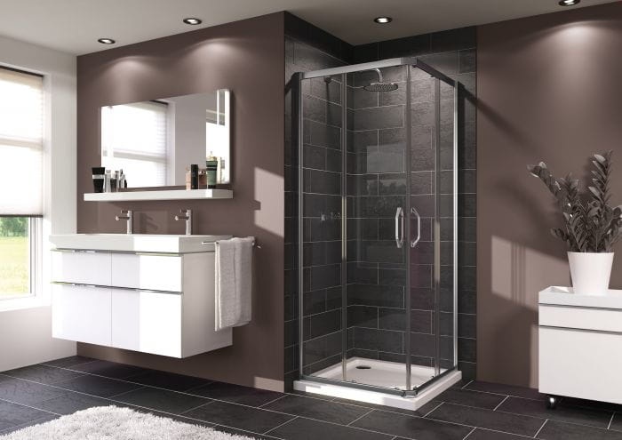 Huppe Ena 2.0 kabina narożna kwadratowy  BudoHurt.com Łódź.jpg