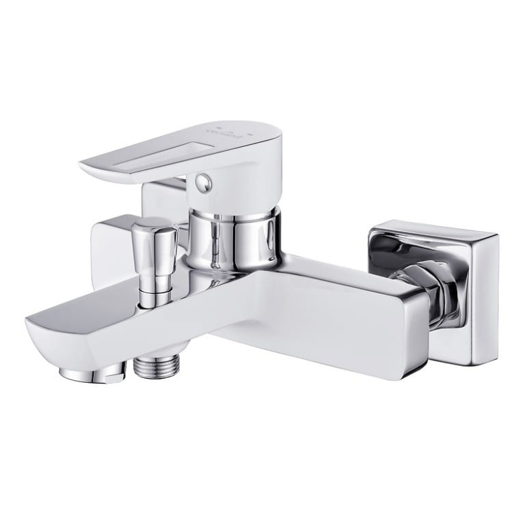 Cersanit Bateria Wannowo-Natryskowa Ścienna Mille Biała S951-008  BudoHurt.com Łódź.jpg