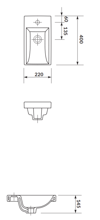 Cersanit UMYWALKA Meblowa COMO 40  K32-001-box  rys.png