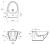 Cersanit BIDET Zawieszany MODUO K116-026 rys.png