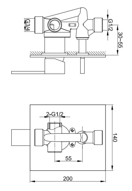 Kohlman Excelent QW210H rys.   BudoHurt Łódź  Wydawnicza 17A.jpg