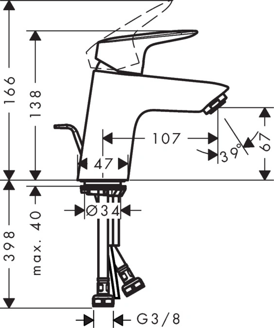 71070000 HANSGROHE rys.   BudoHurt.com Łódź.jpg