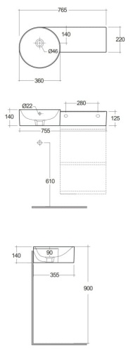 Rak Ceramics Petit  PETWB27700AWHA rys.  BudoHurt.jpg