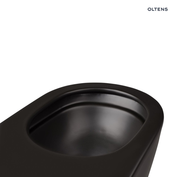 Oltens Hamnes miska WC wisząca PureRim czarny mat 42013300 zd.1. BudoHurt.jpg