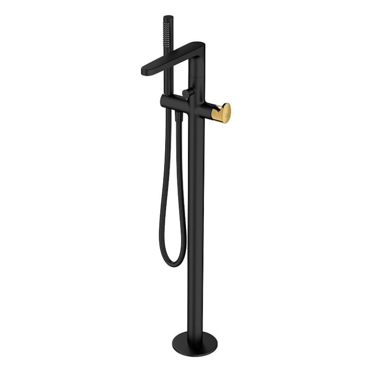 Cersanit Inverto Bateria wannowa wolnostojąca CZARNA. S951-283 zd.1 BudoHurt.jpg