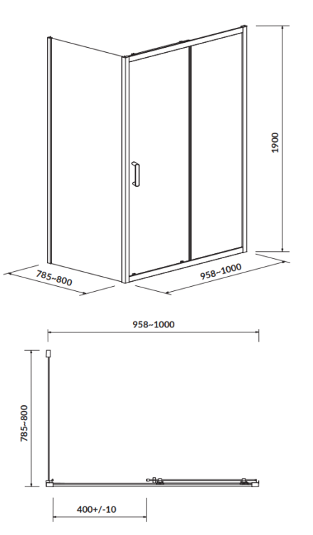 Cersanit S157-011  rys. tech. BudoHurt Łódź.png