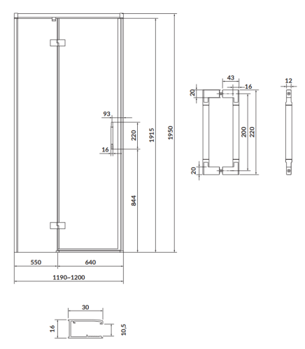 Cersanit S932-122  rys. tech. BudoHurt Łódź.png