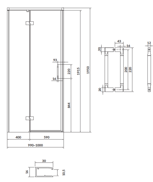 Cersanit S932-129 rys. tech. BudoHurt Łódź.png
