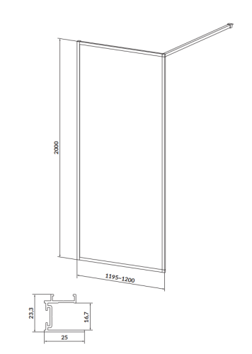 Cersanit S932-140  rys. tech. BudoHurt Łódź.png