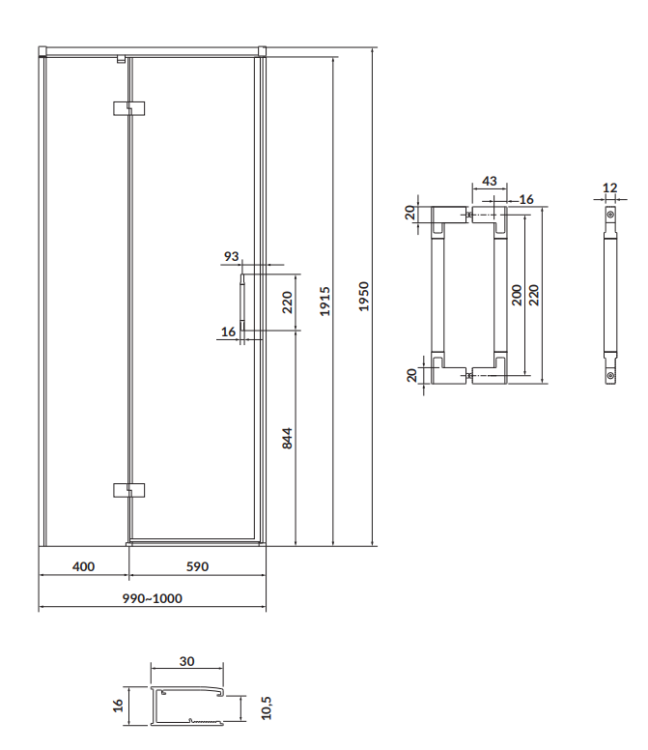 Cersanit S932-121  rys. tech. BudoHurt Łódź.png