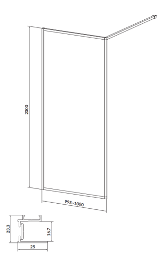 Cersanit  S932-136 rys. tech. BudoHurt Łódź.png