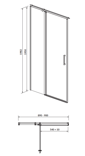 Cersanit S162-005  rys. tech. BudoHurt Łódź.png