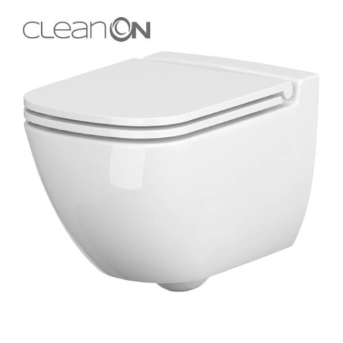 Cersanit miska zawieszana Caspia CleanOn, deska slim K701-103  BudoHurt.com Łódź.jpg