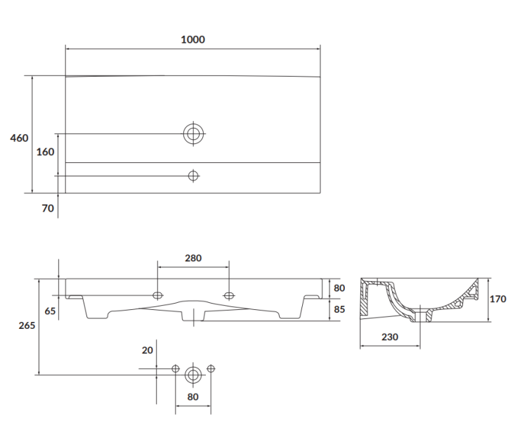 Cersanit K120-011  rys. tech. BudoHurt Łódź.png