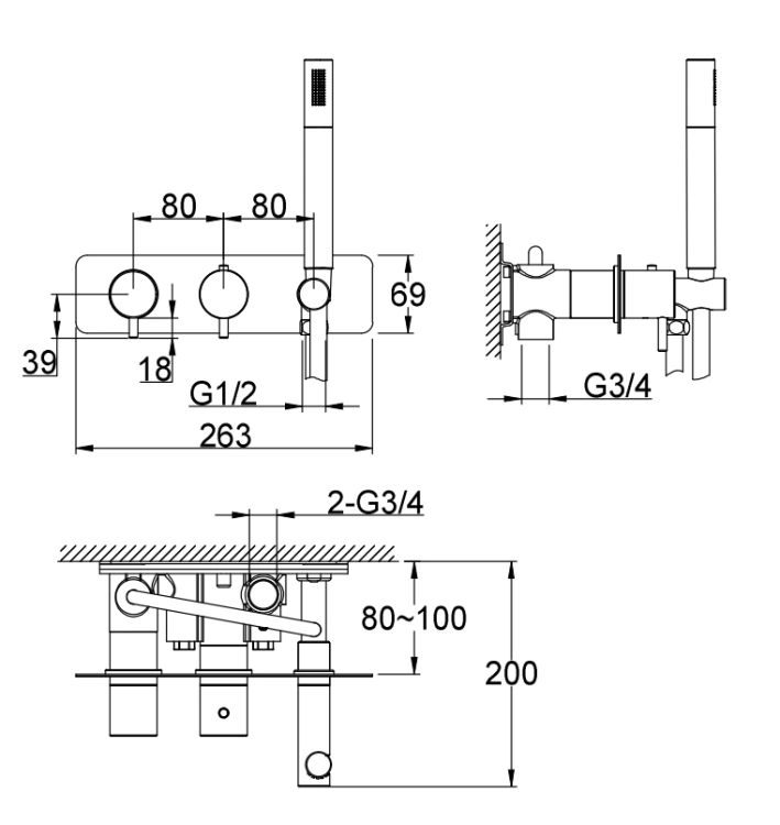 Kohlamn AXEL Gold QW265AGD rys. tech. BudoHurt Łódź.png