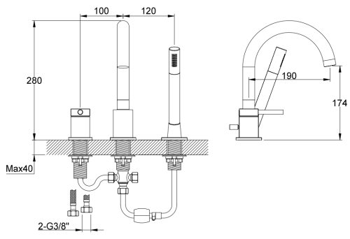 Kohlman Axel Gold QB241AGD  rys. tech. BudoHurt Łódź.png