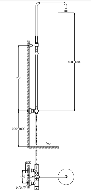Kohlman Axel Black QW276AB rys. tech. BudoHurt Łódź.png