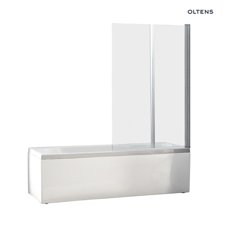 Oltens Fulla parawan nawannowy 2-częściowy 98x140 cm chrom szkło przezroczyste 23204100 zd.2  BudoHurt.com Łódź.jpg