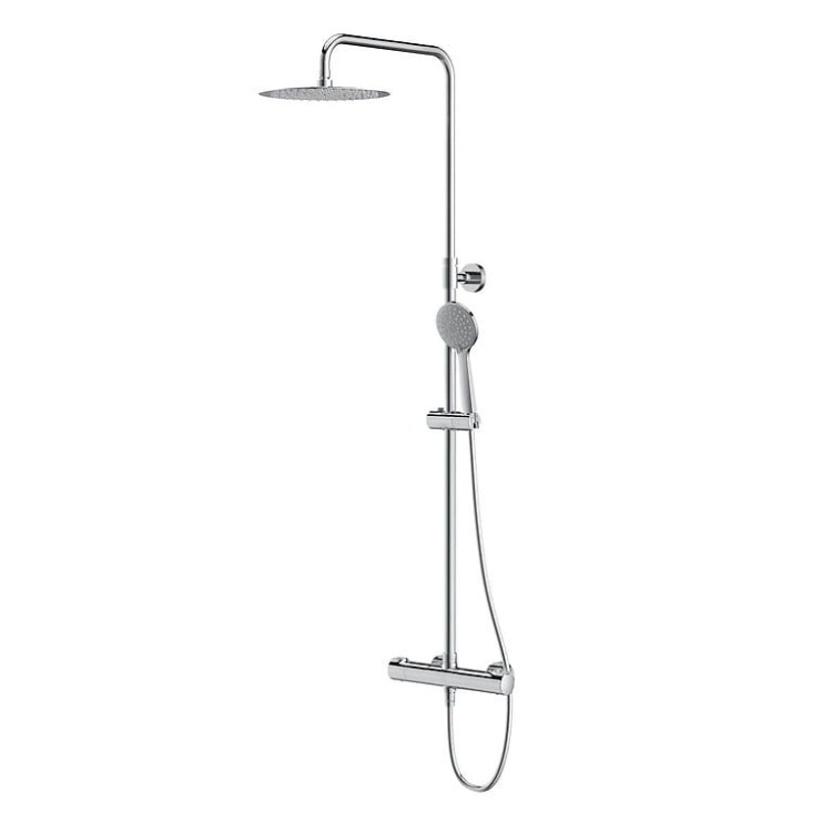 Cersanit Kolumna natryskowa City Owalna z baterią termostatyczną Chrom. S951-340   BudoHurt.com Łódź.jpg