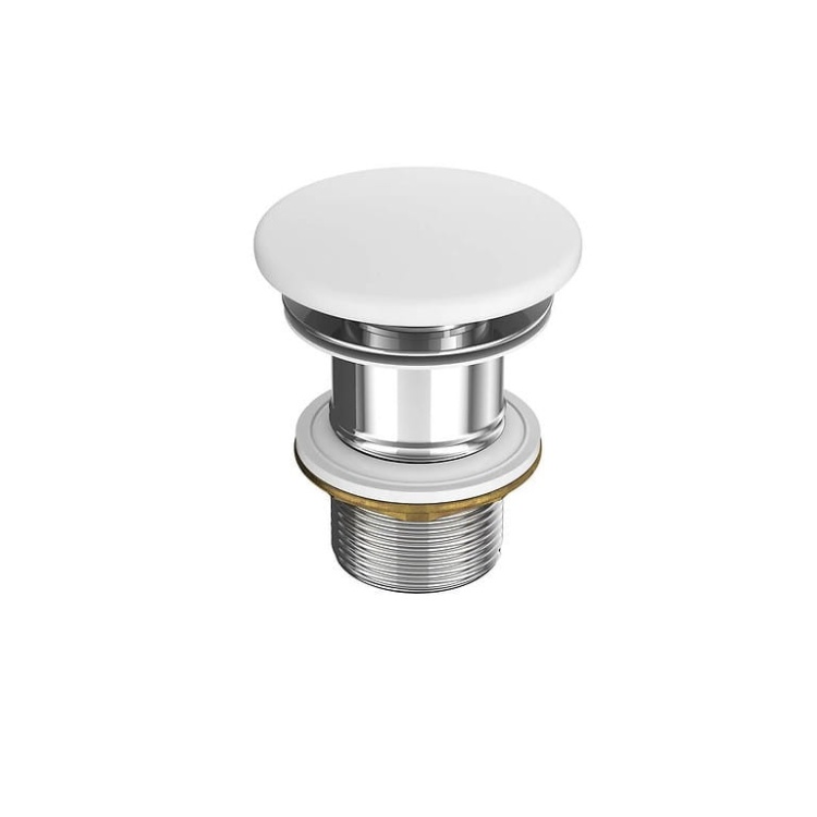 Cersanit Ceramiczny korek do umywalek bez przelewu - biały mat. K11-2361 BudoHurt.com Łódź.jpg