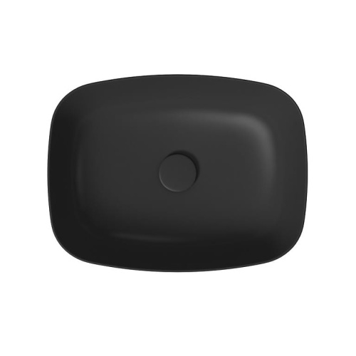 Cersanit Umywalka nablatowa LARGA prostokątna 50x38 - antracyt mat. K677-013 zd.1  BudoHurt.com Łódź.jpg