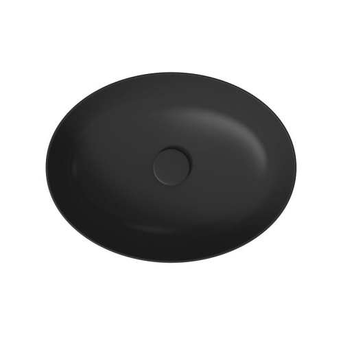 Cersanit umywalka nablatowa LARGA elipsa 50x38 - antracyt mat. K677-014  zd.1  BudoHurt.com Łódź.jpg