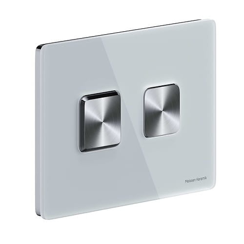 Meissen Keramik Przycisk pneumatyczny DEKORA Square szkło białe GENERA. K97-444 BudoHurt.com Łódź.jpg