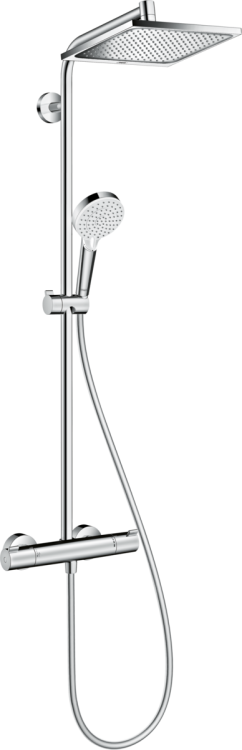 HANSGROHE Crometta E Komplet prysznicowy 240 1jet z termostatem. 27271000 BudoHurt Łódź.png
