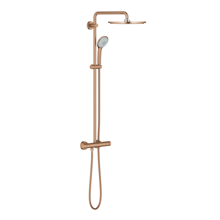 GROHE Euphoria System 310 prysznicowy z termostatem do montażu ściennego, Brushed Warm Sunset. 26075DL0 BudoHurt.com Łódź.jpg