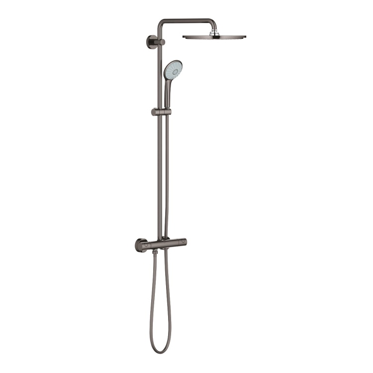 GROHE Euphoria System 310 prysznicowy z termostatem do montażu ściennego, Hard Graphite. 26075A00  BudoHurt.com Łódź.jpg