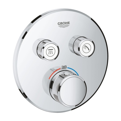 GROHE Grohtherm SmartControl bateria termostatyczna do obsługi dwóch wyjść wody. 29119000 BudoHurt.com Łódź.jpg