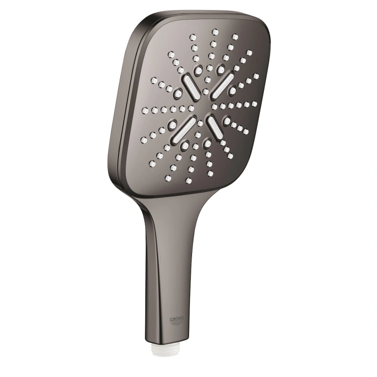 GROHE Rainshower SmartActive 130 Cube Prysznic ręczny 3 strumienie, hard graphite. 26582A00 BudoHurt.com Łódź.jpg
