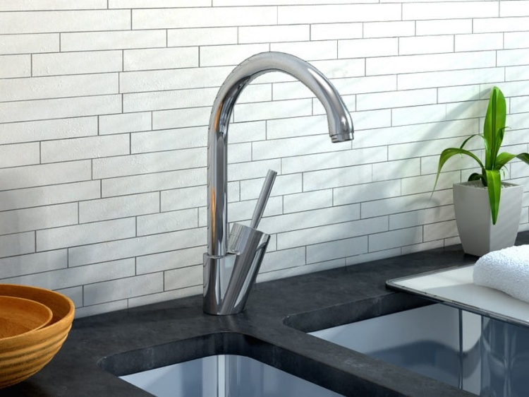 Kohlman MAXIMA 1-otworowa bateria kuchenna z obrotową wylewką QB146M rys.1  BudoHurt.com Łódź.jpg