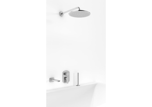 Kohlman FOXAL Zestaw wannowy z deszczownicą 35cm, słuchawką i wylewką wody QW211FR35-009  BudoHurt.com Łódź.jpg