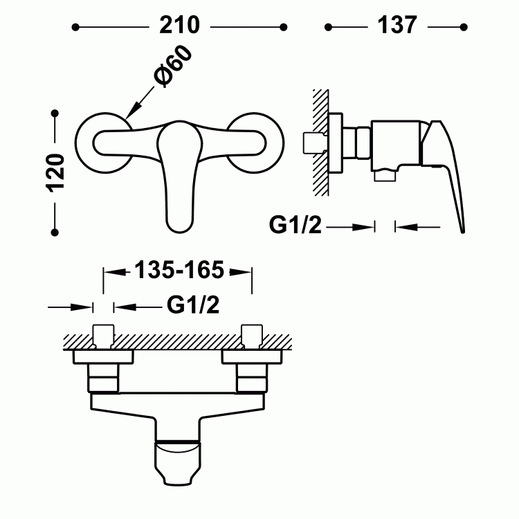 Base-Tres Plus bateria natryskowa chrom. 21616710  rys. tech. BudoHurt.com Łódź.jpg