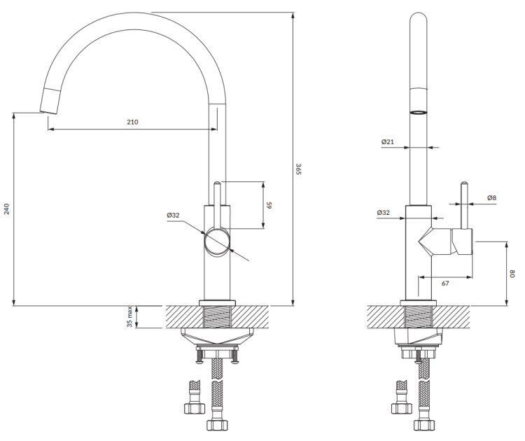 Omnires Y bateria kuchenna złoty. Y1251GL BudoHurt Łódź.png