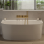 Omnires VALENCIA wanna przyścienna Marble+, 158 x 86 cm biały połysk. VALENCIAWPBP zd.2 BudoHurt.com Łódź.jpg