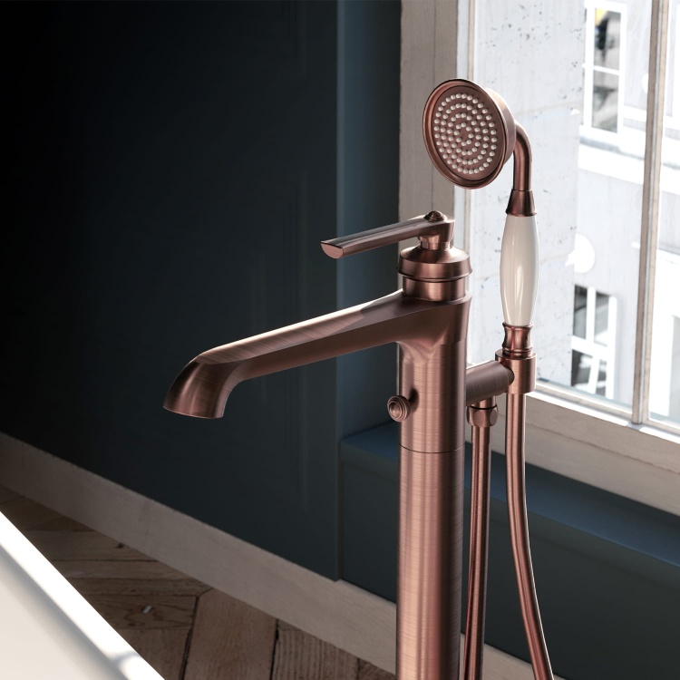 Omnires ARMANCE bateria wannowa wolnostojąca miedź antyczna. AM5233ORB  zd.2 BudoHurt Łódź.png