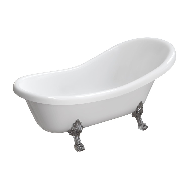 Omnires ATENA COMFORT M+ wanna wolnostojąca 175 x 82 cm biały połysk. ATENA174BP BudoHurt Łódź.png