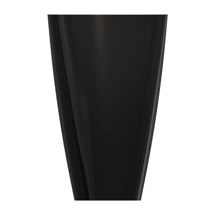 Omnires SIENA umywalka wolnostojąca Marble+, 55 x 43 cm biały czarny połysk. SIENAUWBOBCP  BudoHurt Łódź.png