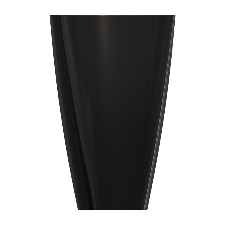 Omnires SIENA M+ umywalka wolnostojąca 55 x 43 cm  biały czarny połysk. SIENAUWBCP  BudoHurt Łódź.png