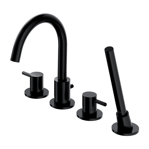 Omnires Y bateria wannowa 4-otworowa czarny. Y1232BL.jpg