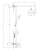 Omnires ART DECO system prysznicowy natynkowy chrom. AD5144CR rys. tech.png