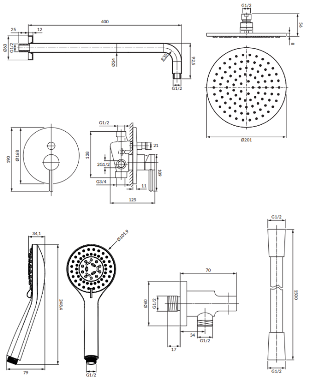 Omnires Y system prysznicowy podtynkowy czarny. SYSY38BL rys. tech.png
